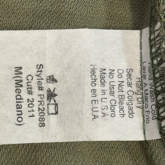 Thread and Seed Mod Ref Wide Leg Cropped Pants Medium Helmut - Picture 4 of 6